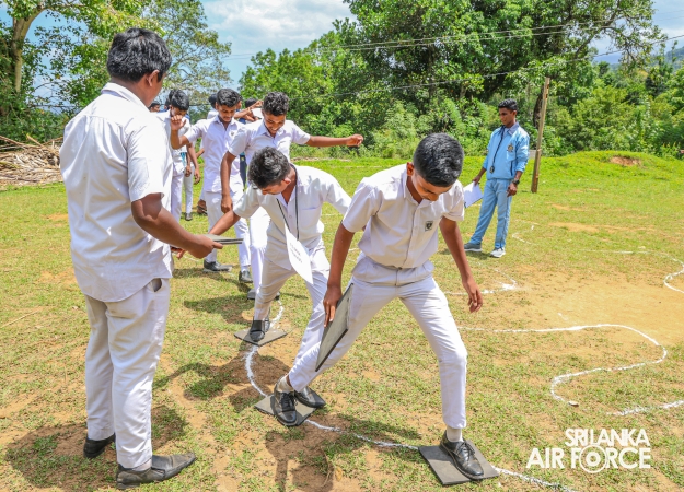 SLAF COMBAT TRAINING SCHOOL DIYATALAWA CONDUCTS COMMUNITY OUTREACH PROGRAMME UNDER THE CLEAN SRI LANKA PROJECT