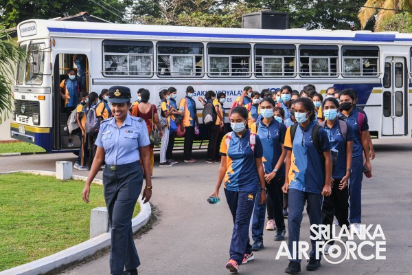 A
LEADERSHIP AND SKILLS DEVELOPMENT PROGRAMME CONDUCTS FOR JUNIOR PREFECTS
OF VISAKHA VIDYALAYA AT SLAF BASE RATMALANA