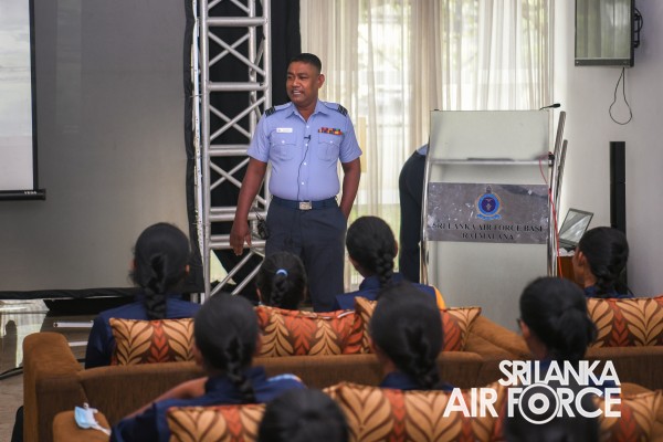 A
LEADERSHIP AND SKILLS DEVELOPMENT PROGRAMME CONDUCTS FOR JUNIOR PREFECTS
OF VISAKHA VIDYALAYA AT SLAF BASE RATMALANA