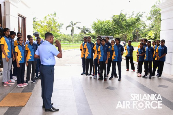 A
LEADERSHIP AND SKILLS DEVELOPMENT PROGRAMME CONDUCTS FOR JUNIOR PREFECTS
OF VISAKHA VIDYALAYA AT SLAF BASE RATMALANA