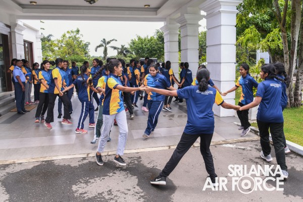 A
LEADERSHIP AND SKILLS DEVELOPMENT PROGRAMME CONDUCTS FOR JUNIOR PREFECTS
OF VISAKHA VIDYALAYA AT SLAF BASE RATMALANA