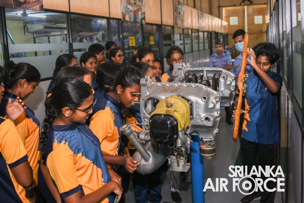 A
LEADERSHIP AND SKILLS DEVELOPMENT PROGRAMME CONDUCTS FOR JUNIOR PREFECTS
OF VISAKHA VIDYALAYA AT SLAF BASE RATMALANA