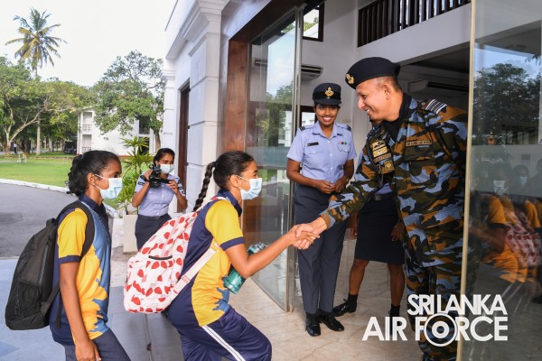 A
LEADERSHIP AND SKILLS DEVELOPMENT PROGRAMME CONDUCTS FOR JUNIOR PREFECTS
OF VISAKHA VIDYALAYA AT SLAF BASE RATMALANA