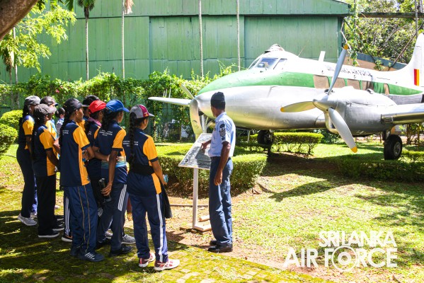 A
LEADERSHIP AND SKILLS DEVELOPMENT PROGRAMME CONDUCTS FOR JUNIOR PREFECTS
OF VISAKHA VIDYALAYA AT SLAF BASE RATMALANA