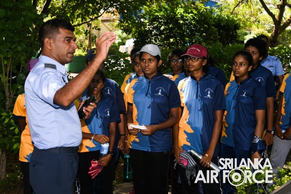 A
LEADERSHIP AND SKILLS DEVELOPMENT PROGRAMME CONDUCTS FOR JUNIOR
PREFECTS OF VISAKHA VIDYALAYA AT SLAF BASE RATMALANA