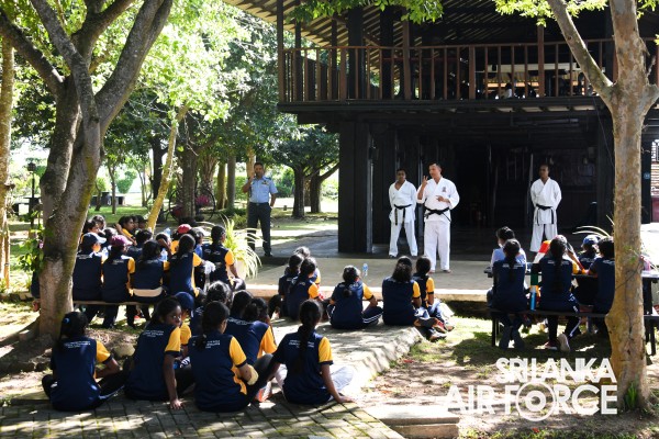 A
LEADERSHIP AND SKILLS DEVELOPMENT PROGRAMME CONDUCTS FOR JUNIOR PREFECTS
OF VISAKHA VIDYALAYA AT SLAF BASE RATMALANA