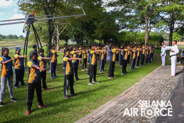 A
LEADERSHIP AND SKILLS DEVELOPMENT PROGRAMME CONDUCTS FOR JUNIOR PREFECTS
OF VISAKHA VIDYALAYA AT SLAF BASE RATMALANA