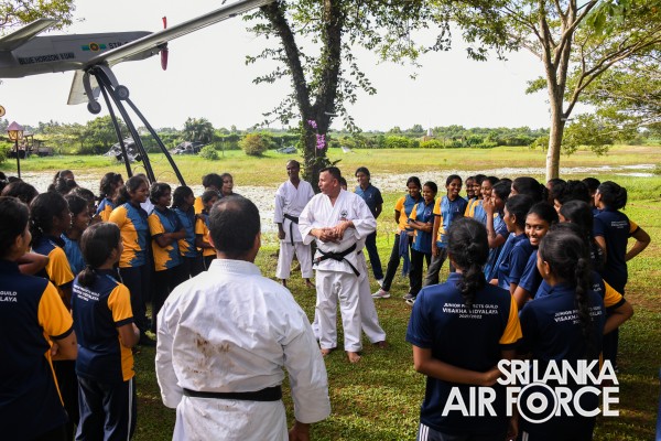 A
LEADERSHIP AND SKILLS DEVELOPMENT PROGRAMME CONDUCTS FOR JUNIOR PREFECTS
OF VISAKHA VIDYALAYA AT SLAF BASE RATMALANA