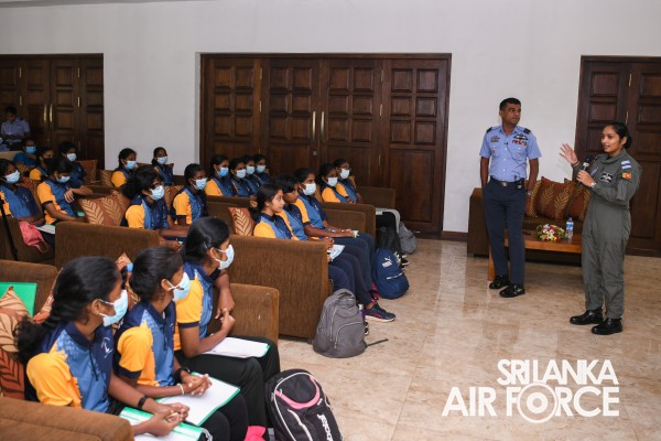 A
LEADERSHIP AND SKILLS DEVELOPMENT PROGRAMME CONDUCTS FOR JUNIOR PREFECTS
OF VISAKHA VIDYALAYA AT SLAF BASE RATMALANA
