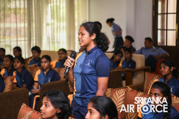 A
LEADERSHIP AND SKILLS DEVELOPMENT PROGRAMME CONDUCTS FOR JUNIOR PREFECTS
OF VISAKHA VIDYALAYA AT SLAF BASE RATMALANA