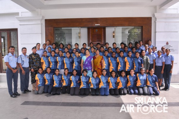 A
LEADERSHIP AND SKILLS DEVELOPMENT PROGRAMME CONDUCTS FOR JUNIOR PREFECTS
OF VISAKHA VIDYALAYA AT SLAF BASE RATMALANA