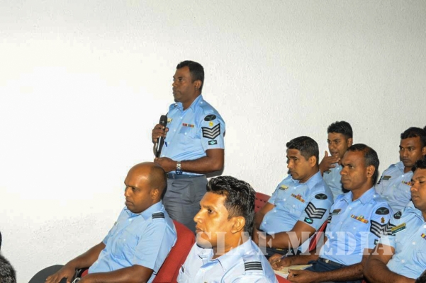 Awareness Programme on Traffic Laws Conducted for Airmen Absorbed from Volunteer Force