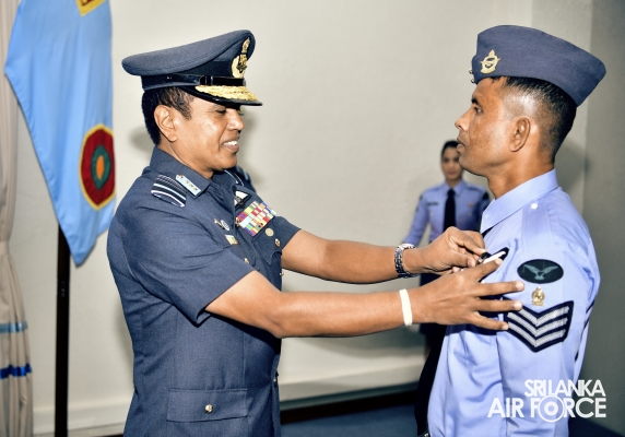 AWARDING CEREMONY OF AIR CREW QUALIFICATION INSIGNIA