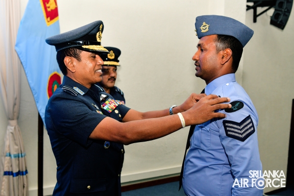 AWARDING CEREMONY OF AIR CREW QUALIFICATION INSIGNIA