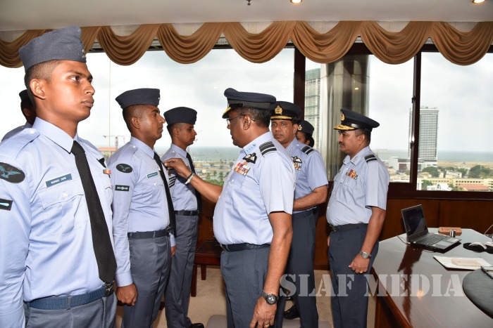 Awarding of Load Master’s and Air Gunner's Badges