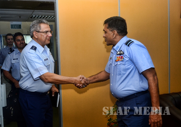 Maj. Gen. Abel Barrientes Visits SLAF