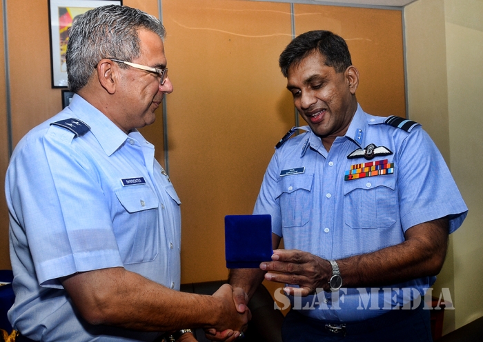 Maj. Gen. Abel Barrientes Visits SLAF