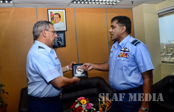 Maj. Gen. Abel Barrientes Visits SLAF