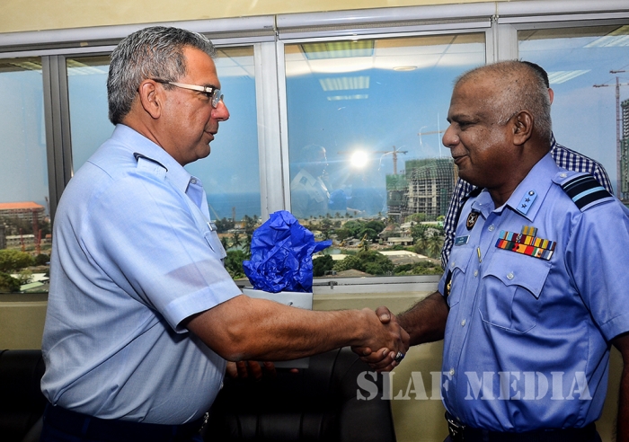 Maj. Gen. Abel Barrientes Visits SLAF