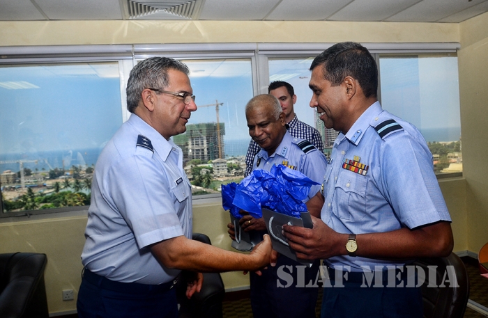 Maj. Gen. Abel Barrientes Visits SLAF