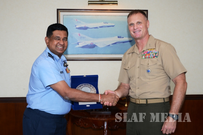 Major General Steven R. Rudder Visits SLAF