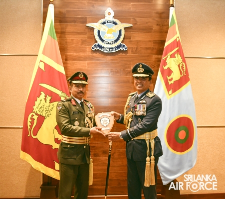 CHIEF OF
DEFENCE FORCE OF MALDIVES NATIONAL DEFENCE FORCE CALLS ON THE COMMANDER
OF THE AIR FORCE