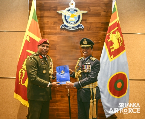 CHIEF OF
DEFENCE FORCE OF MALDIVES NATIONAL DEFENCE FORCE CALLS ON THE COMMANDER
OF THE AIR FORCE