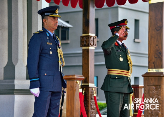 CHIEF OF
DEFENCE FORCE OF MALDIVES NATIONAL DEFENCE FORCE CALLS ON THE COMMANDER
OF THE AIR FORCE