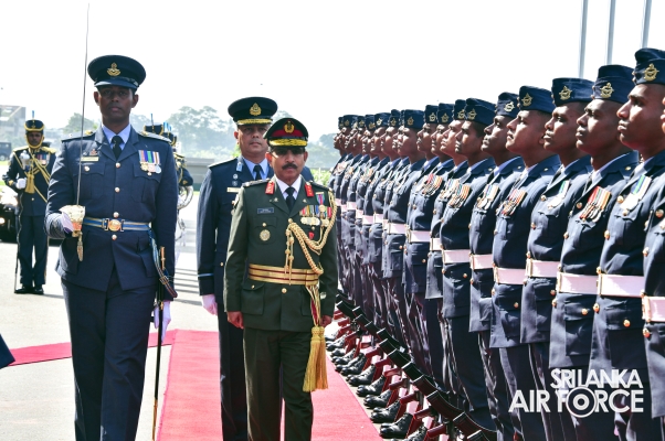 CHIEF OF
DEFENCE FORCE OF MALDIVES NATIONAL DEFENCE FORCE CALLS ON THE COMMANDER
OF THE AIR FORCE