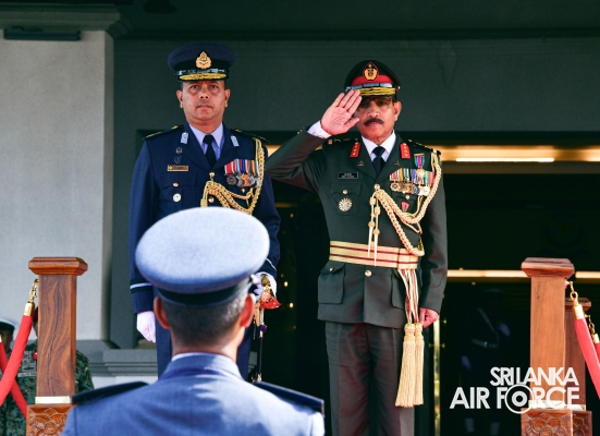 CHIEF OF
DEFENCE FORCE OF MALDIVES NATIONAL DEFENCE FORCE CALLS ON THE COMMANDER
OF THE AIR FORCE
