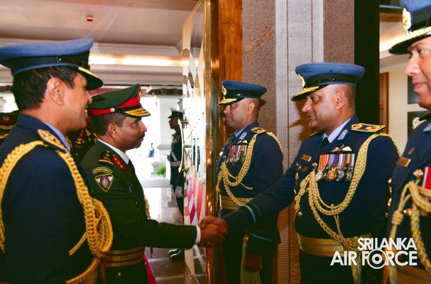CHIEF OF
DEFENCE FORCE OF MALDIVES NATIONAL DEFENCE FORCE CALLS ON THE COMMANDER
OF THE AIR FORCE