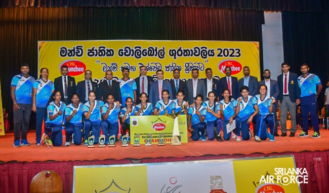 SLAF
WOMEN'S VOLLEYBALL TEAM TITLES AT MUNCHEE SUPER LEAGUE VOLLEYBALL
CHAMPIONSHIP-2023