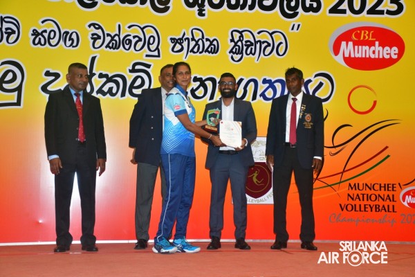 SLAF
WOMEN'S VOLLEYBALL TEAM TITLES AT MUNCHEE SUPER LEAGUE VOLLEYBALL
CHAMPIONSHIP-2023