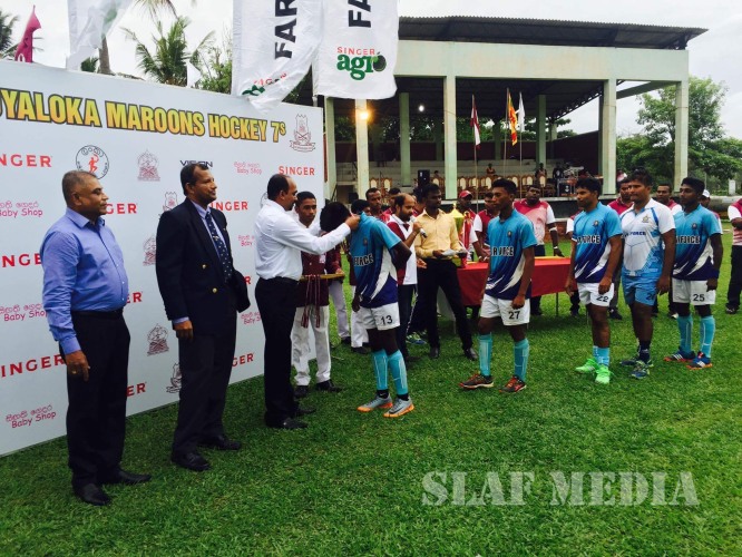 SLAF Won Vidyaloka Maroons Sevens Hockey Tournament 2017
