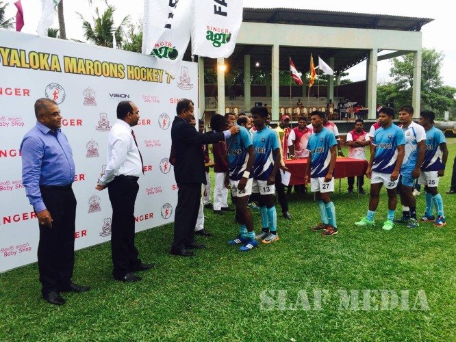 SLAF Won Vidyaloka Maroons Sevens Hockey Tournament 2017