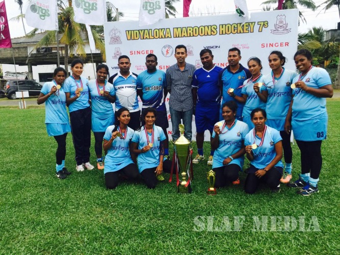 SLAF Won Vidyaloka Maroons Sevens Hockey Tournament 2017
