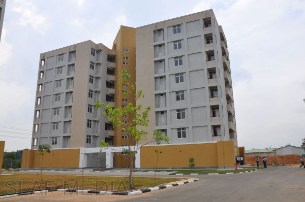 Married Quarters Building for Service Personnel Declared Open