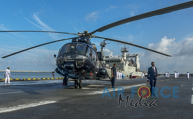 Investiture of Air Chief Marshal WDRMJ Goonetileke with the rank of Marshal of the Sri Lanka Air Force