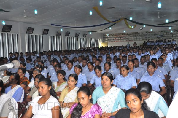Mass held at SLAF Diyatalawa