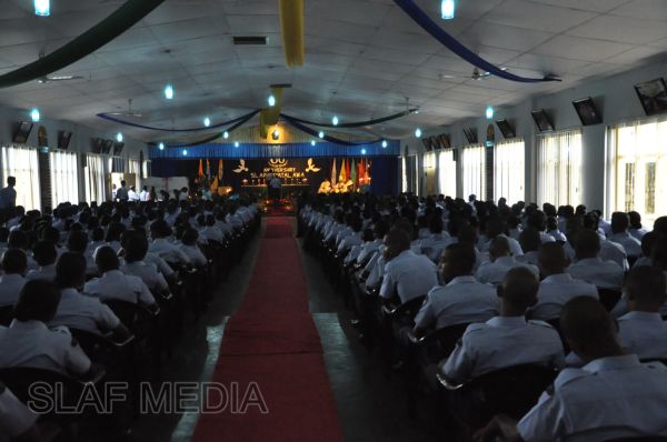 Mass held at SLAF Diyatalawa