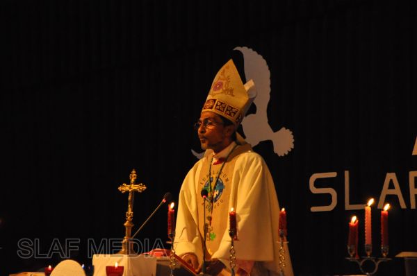 Mass held at SLAF Diyatalawa