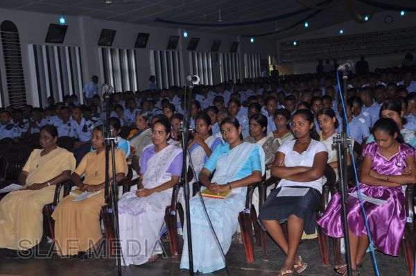 Mass held at SLAF Diyatalawa