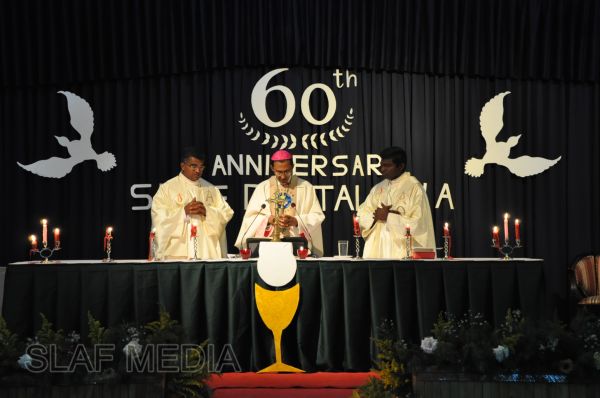 Mass held at SLAF Diyatalawa