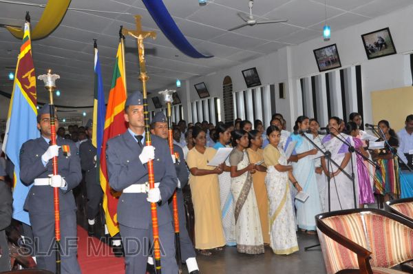 Mass held at SLAF Diyatalawa