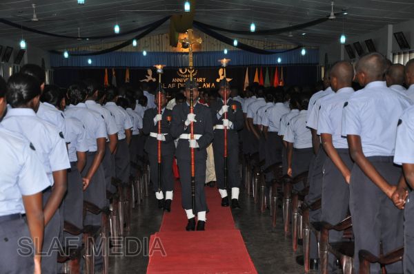 Mass held at SLAF Diyatalawa