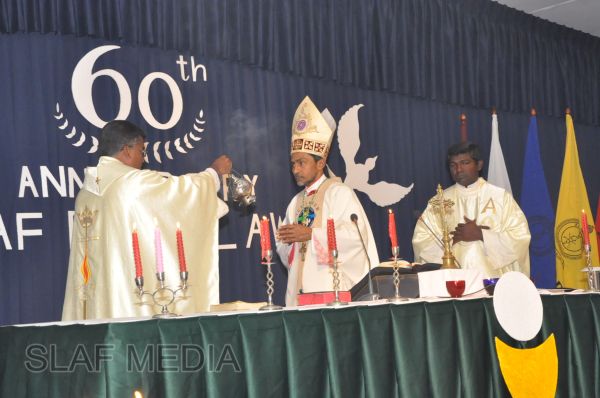 Mass held at SLAF Diyatalawa