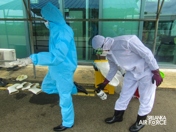 PECIAL EMERGENCY HEALTH SECURITY DRILL REGARDING EBOLA VIRUS CONDUCTED AT MATTALA INTERNATIONAL AIRPORT