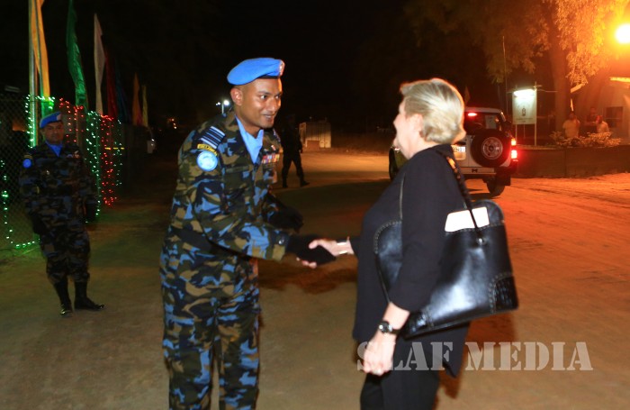 Medal Awarding Ceremony of Sri Lanka Aviation Contingent - UNMISS