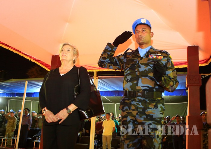 Medal Awarding Ceremony of Sri Lanka Aviation Contingent - UNMISS