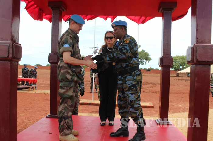 UN Peace Keeping MINUSCA Medal Awarding Ceremony